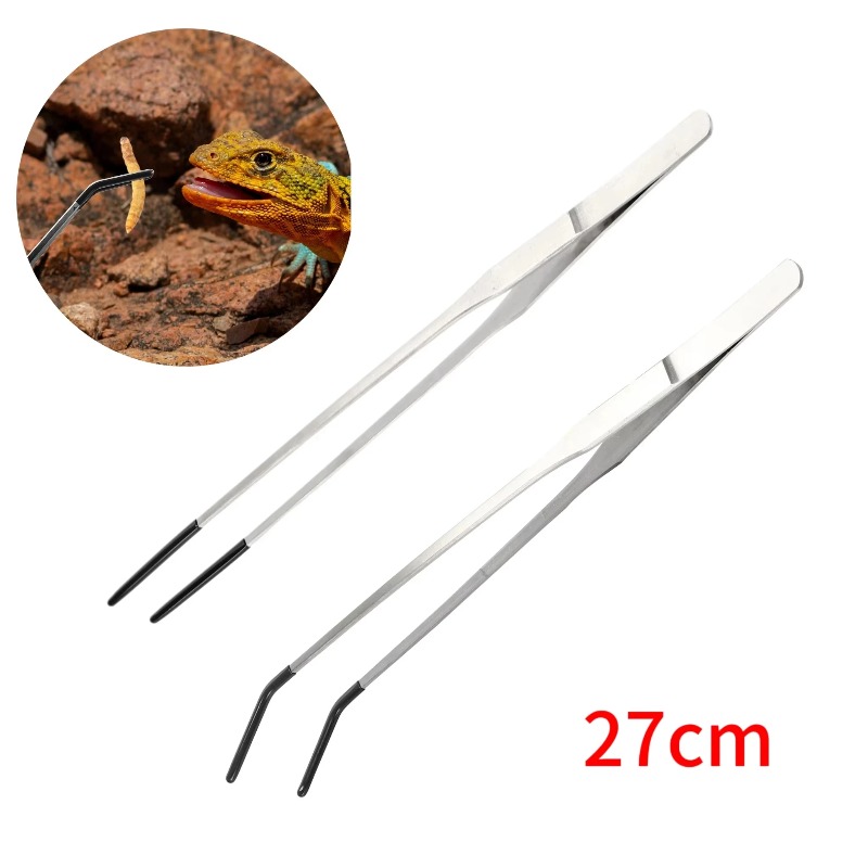 Feeding Tong Stainless - 2 Buah Set Pinset Baja Tahan