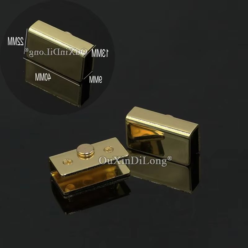 Glass Door Hinge - Baru 8 Buah Klem Kaca Magnetik
