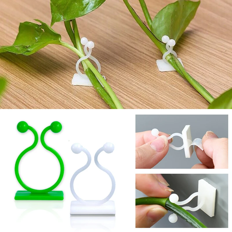Vine Climbing Plastic - Pengait Tanaman Merambat Dinding Perekat Tempel,