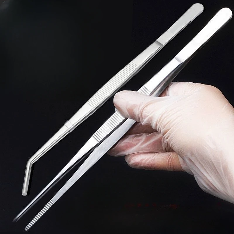 Pinset siku baja tahan karat m - Feeding Tong Stainless ulasan dan harga