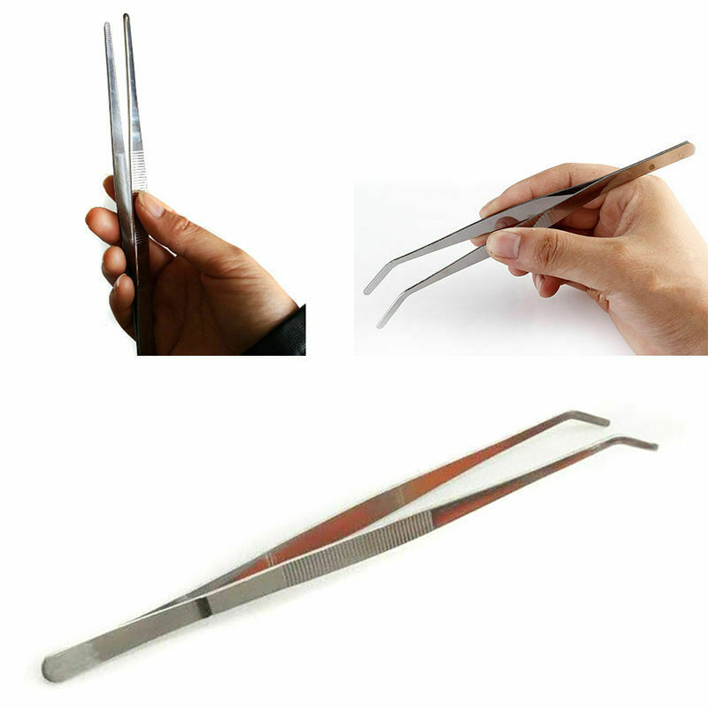 Pinset Penjepit Panjang Makan  - Feeding Tong Stainless ulasan dan harga
