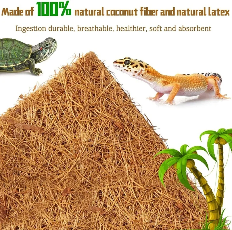 Karpet Reptil Alami Serat Kela - Substrate Coconut Fiber ulasan dan harga