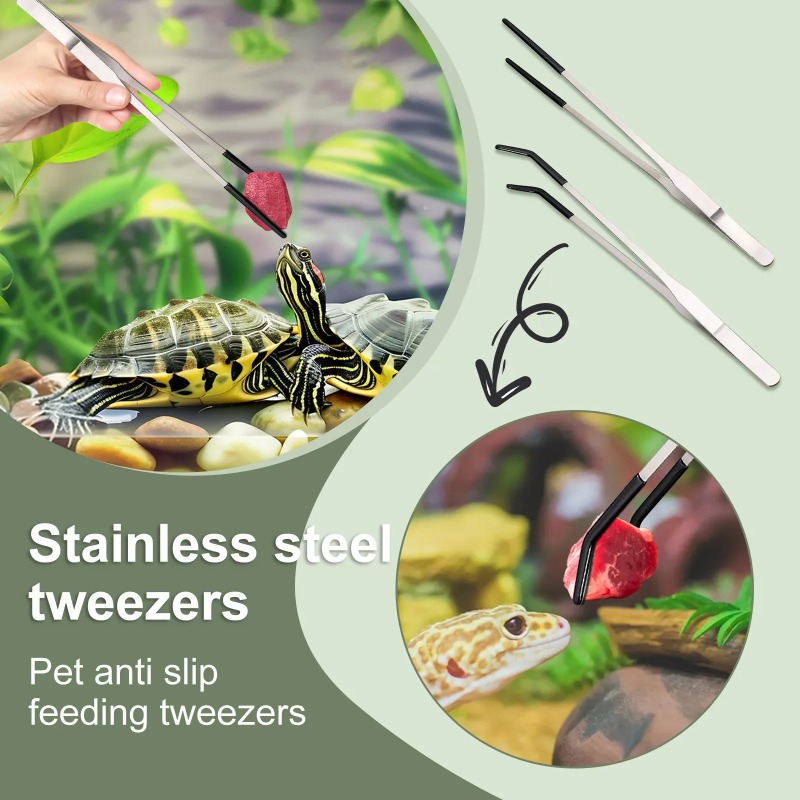 2 Buah Set Pinset Baja Tahan K - Feeding Tong Stainless ulasan dan harga