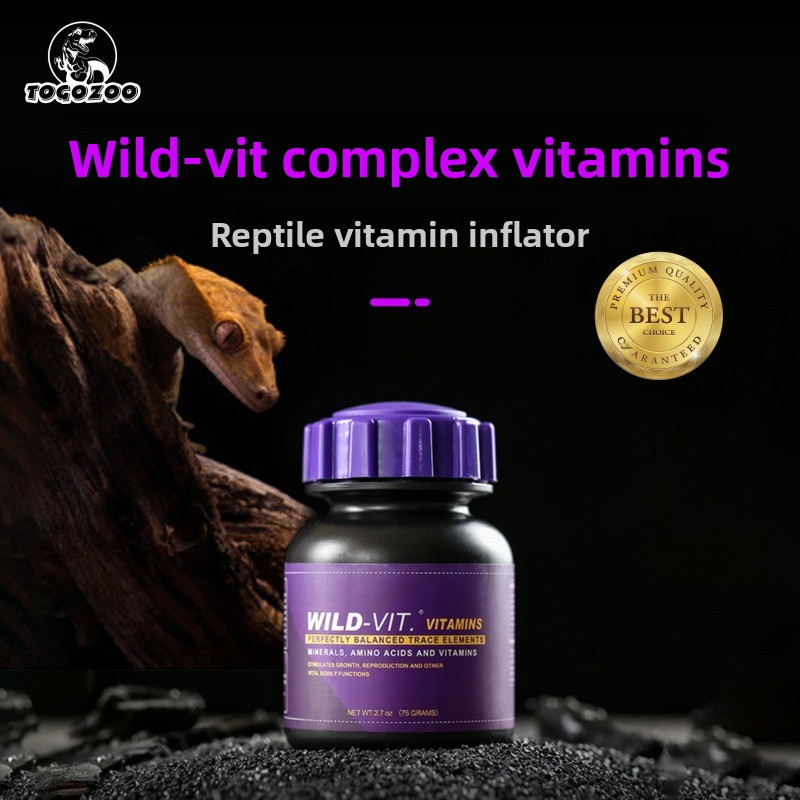 TOGOZOO WILD-VIT Bubuk Kalsium - Calcium Powder Reptile ulasan dan harga