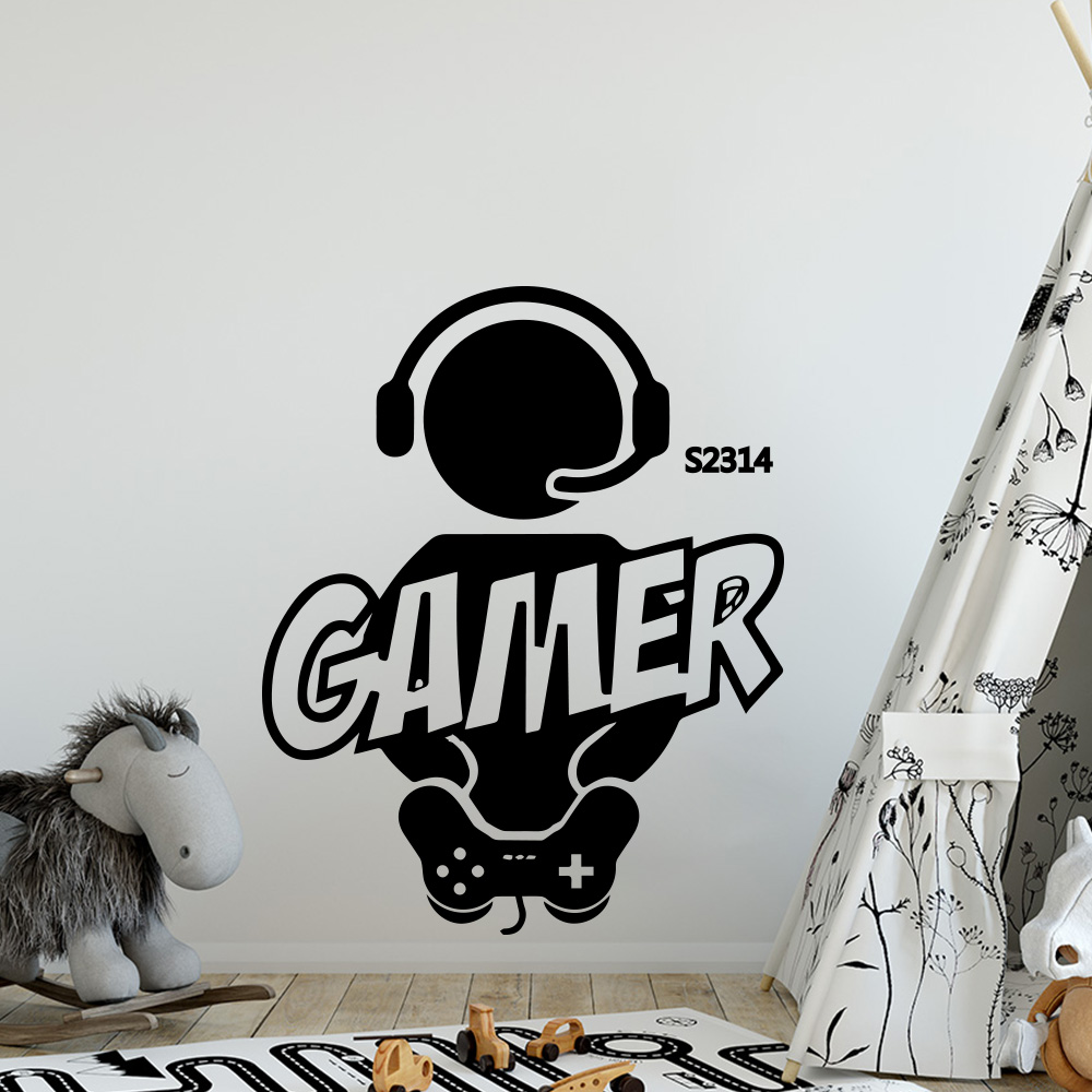 1 buah Gamer stiker seni dindi - Glass Door Hinge ulasan dan harga