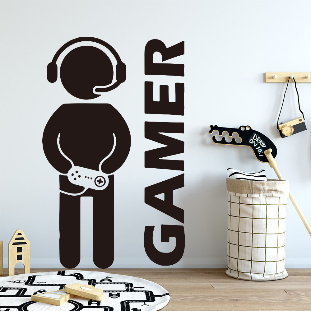 1 buah Gamer stiker seni dindi - Glass Door Hinge ulasan dan harga